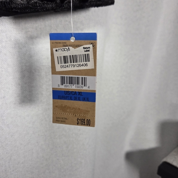 NWT Rachel Roy Black Crushed Velvet Bomber Jacket Women's XL Coat  $169 - Picture 7 of 7